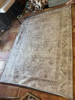 Area rug from Pottery barn