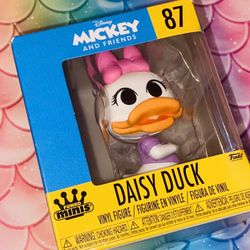 🟪🌼🟠🎀DISNEY DAISY DUCK COLLECTIBLE VINYL DOLL🎀🌼🟠🟪✨