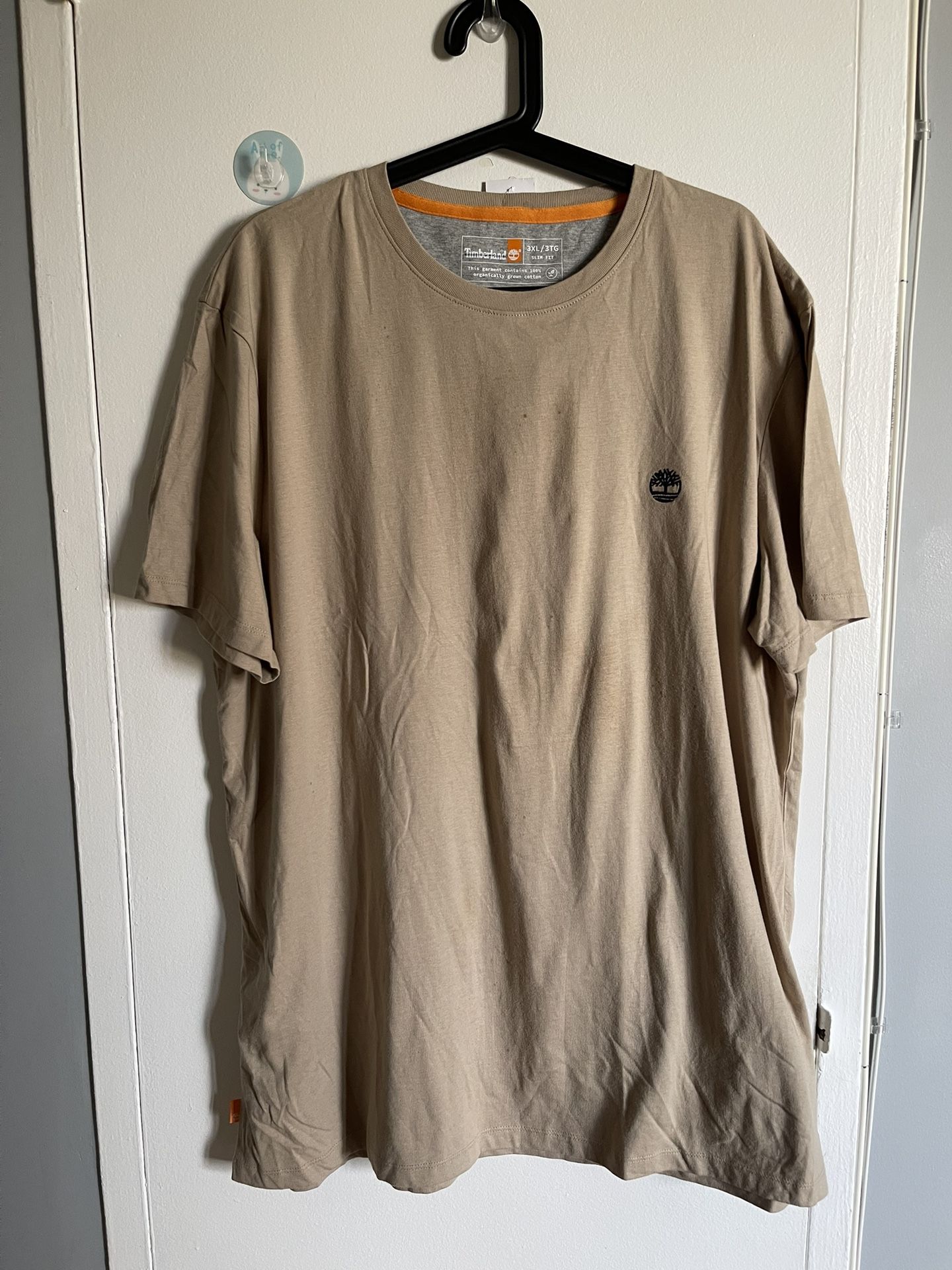Timberland Mans Brown Short Sleeve Tee, New Size XXXL