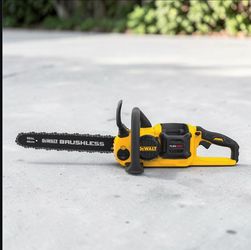 DEWALT 60v battery 
FLEXVOLT 16" Chainsaw (Tool Only)