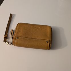  Vince Camuto Bags | Euc Vince Camuto Mustard Yellow Wallet Wristlet Accordion Opening 