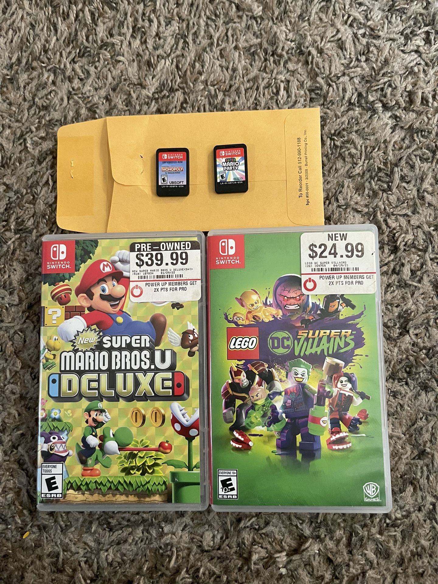 Nintendo switch games