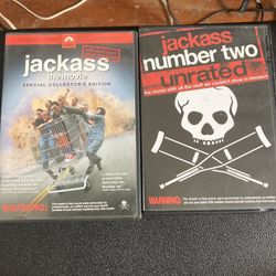 Jackass DVD Bundle Lot 