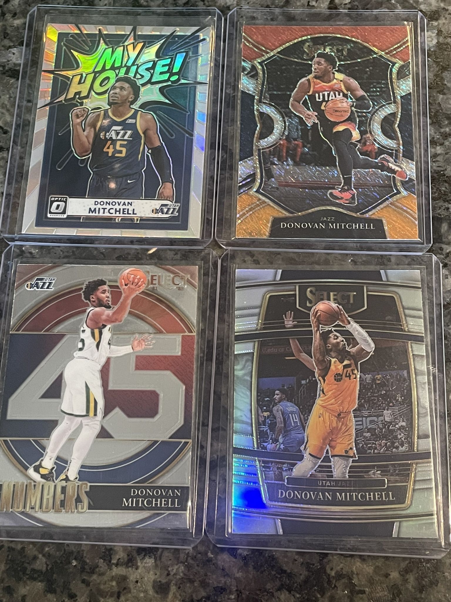 Donovan Mitchell Silver Prizm Lot!