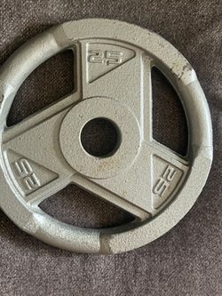 25 Pound Plate For Olympic Bar