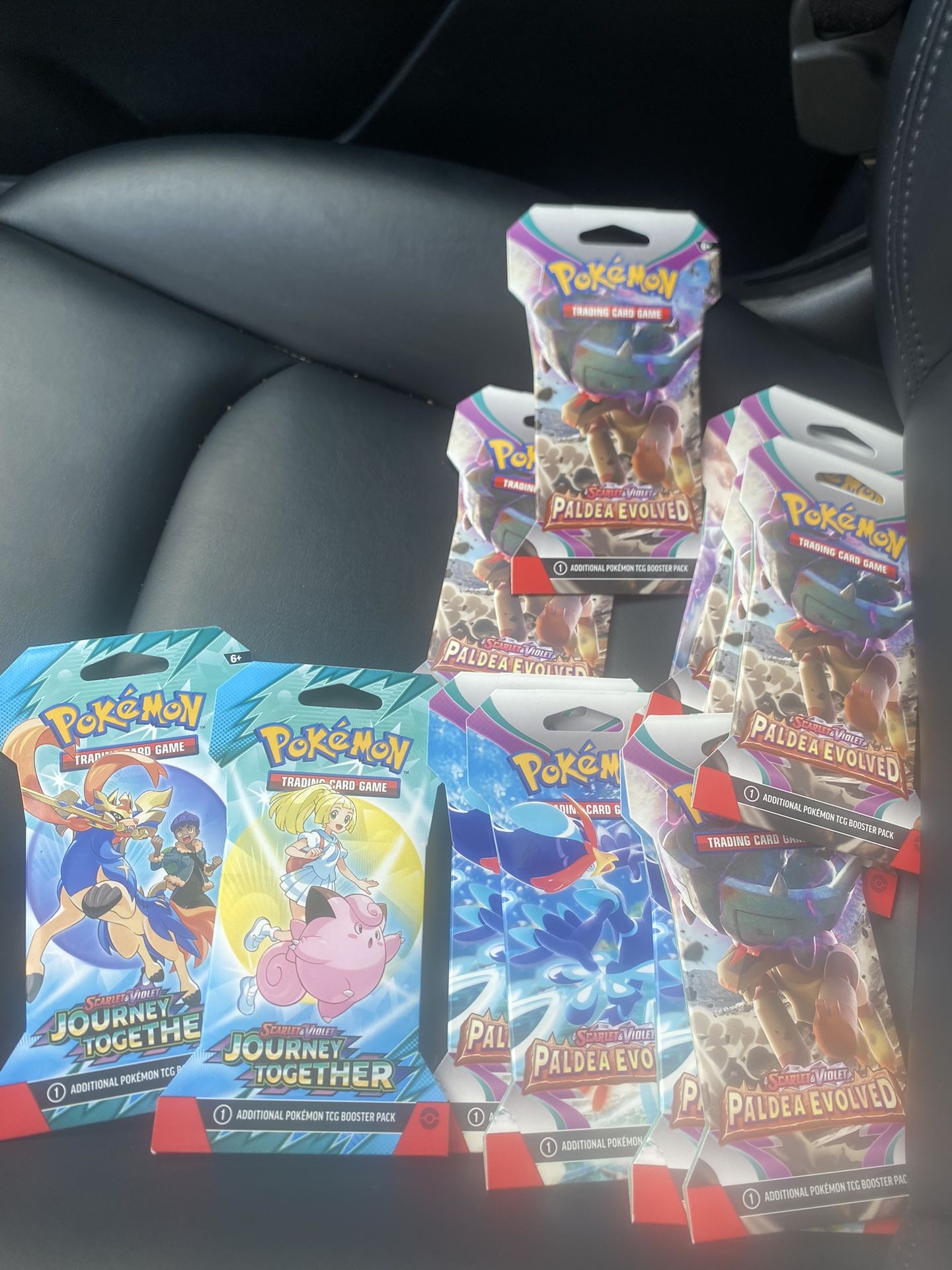 Pokemon Cards Sleeved Booster Single Pack