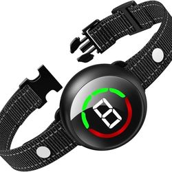 Bark Collar for Large Dog & Medium Dogs, Birkhey Dog Bark Collar, Rechargeable Waterproof Automatic Bark Shock Collar, Anti Barking Collar with Beep V