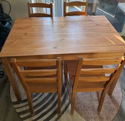 IKEA Jokkmokk Dining Table and Chairs