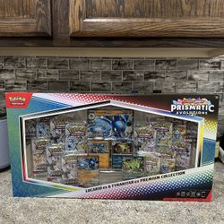 Pokemon Lucario Ex & Tyranitar EX Premium Collection Prismatic Evolutions FACTORY SEALED