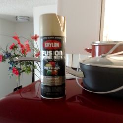 Krylon Metallic Gold Spray Paint Two Spray Paint Cans For $10.00 