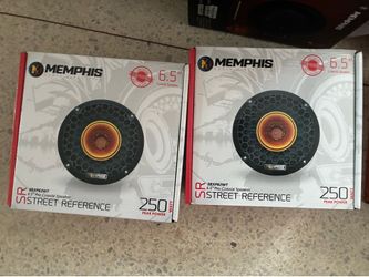 Memphis Street Reference Pro 6.5” speakers (2)