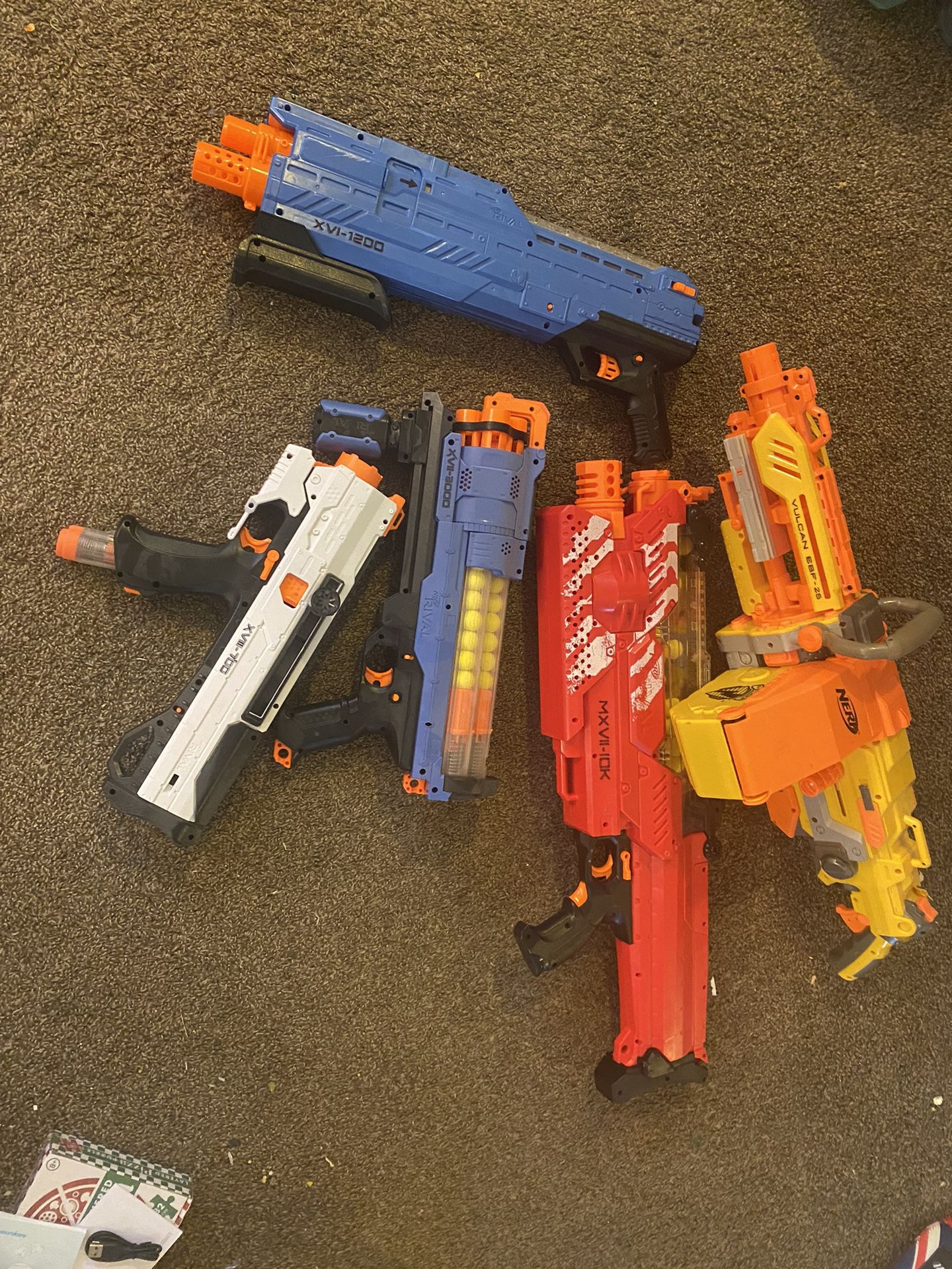 Nerf Arsenal - $15 Each Or $50 All