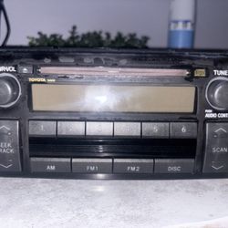 2006 Toyota Camry Radio