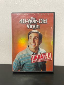 The 40 Year Old Virgin Unrated DVD Universal Steve Carell Movie Comedy 2005