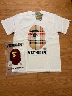Bape Burberry shirt