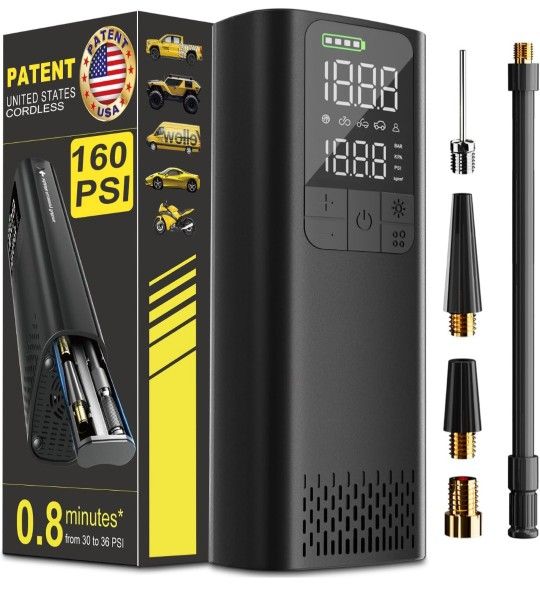 3 in 1 Tire Inflator Portable Air Compressor