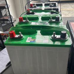 Deep Cycle Marine Batteries 