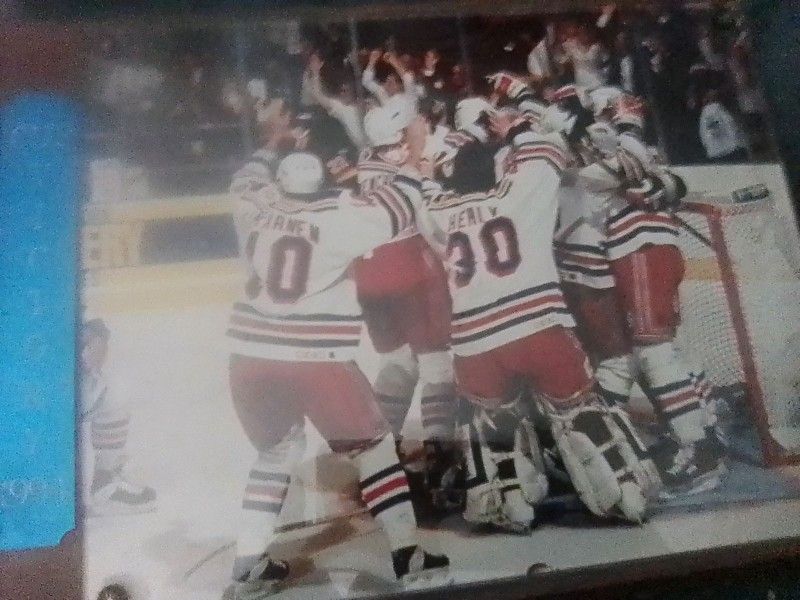 A Plaque In The Picture Of The 1994 Stanley Cup Winner Hockey New York Rangers