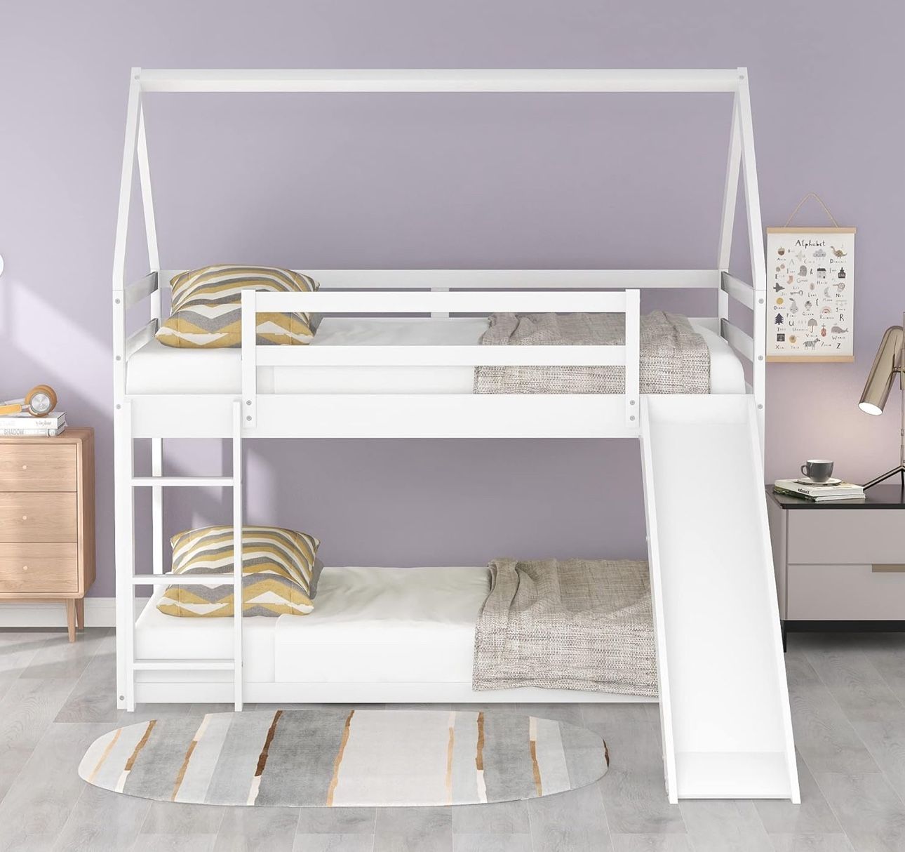 Twin Over Twin Bunk Bed