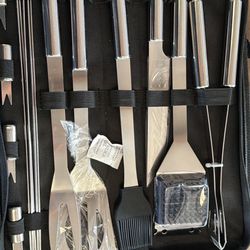 15 Piece Bqq Grill Set 
