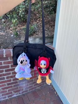 Disney Devil Donald Duck plush keychain