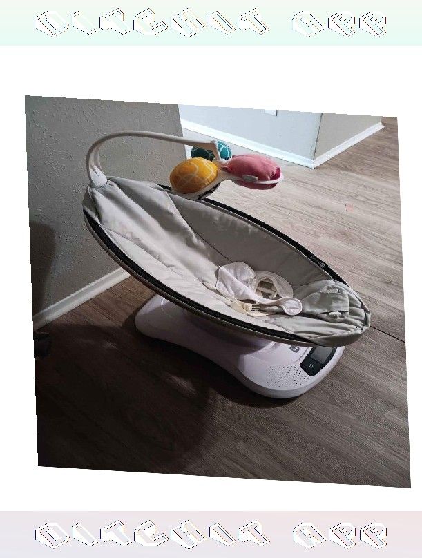 Baby Swing Gentle and Snug for Your Little Angel's Rest enter control