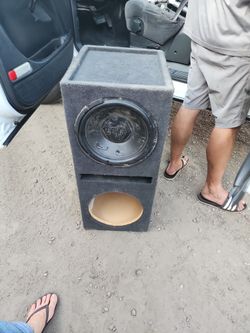 JBL 12" SUB W PORTED ENCLOSURE