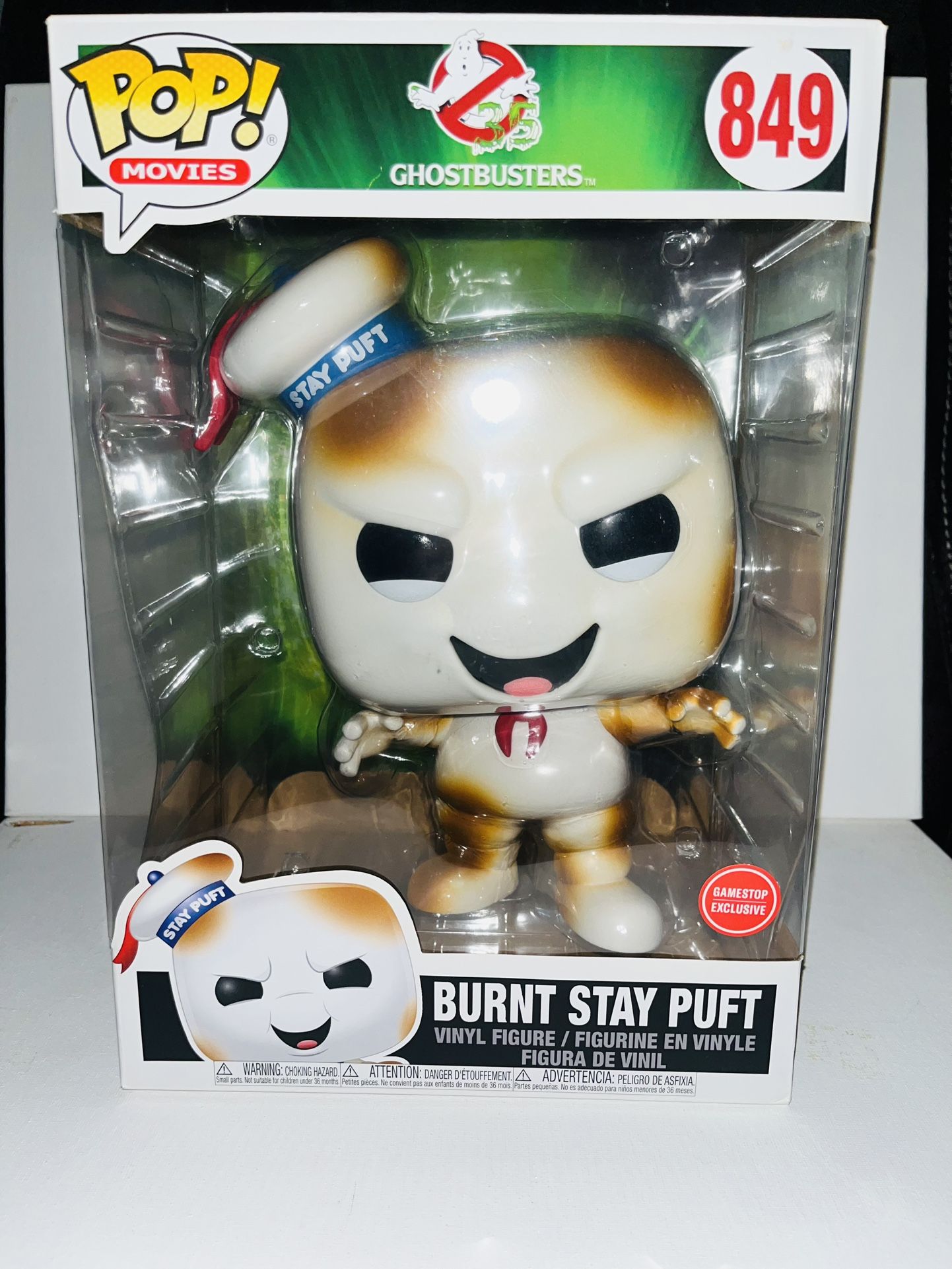 Funko Pop Jumbo: Burnt Stay Puft