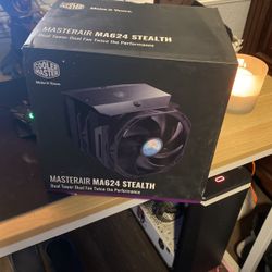 Masterair MA624 Stealth Dual Tower CPU Air Cooler