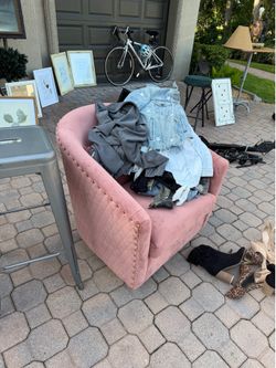 Pink chair