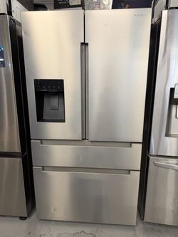 Mora 26 Cu. Ft. 4 French Door Refrigerator with Ice and Water Dispenser