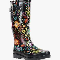 Western Chief Floral Waterproof Rain Boots NWT
