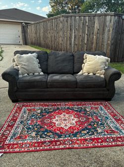 Ashley Furniture Full Sleeper Sofa With Nailhead Trim By Ashley Furniture Including Delivery