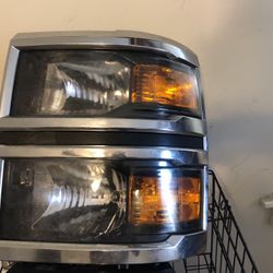 2015 Silverado Headlights Used 