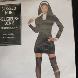 Women's Adult Nun Costume 