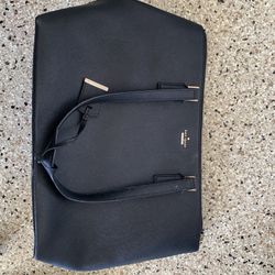 Kate Spade Black Saffiano Leather Cameron Street Lucie Tote Bag