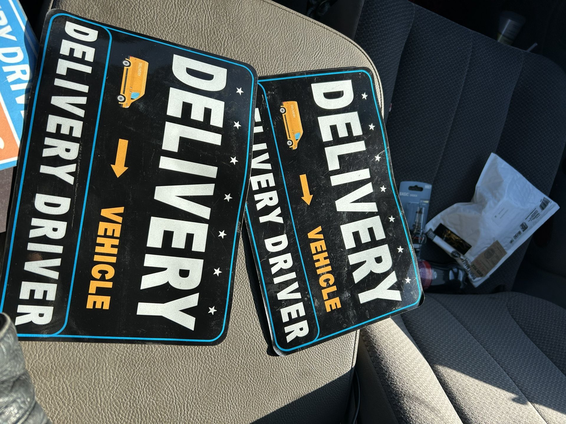 Delivery Driver Car Magnet