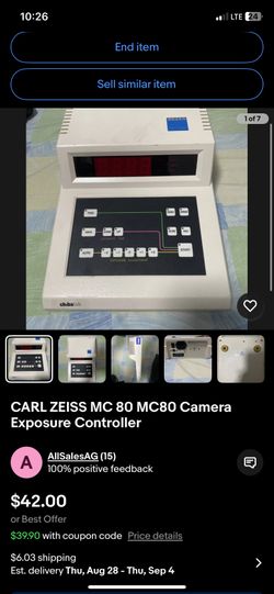 CARL ZEISS MC 80 MC80 Camera Exposure Controller