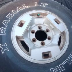 Michelin X Radial LT Tires (4)