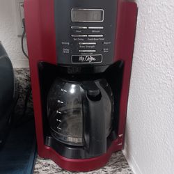 Mr coffee maker red