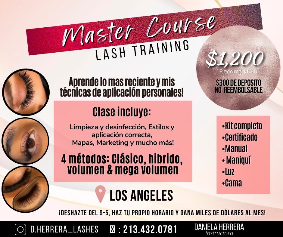 Profesional Lash Training