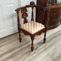 Antique Corner Chairs Set Of 2
