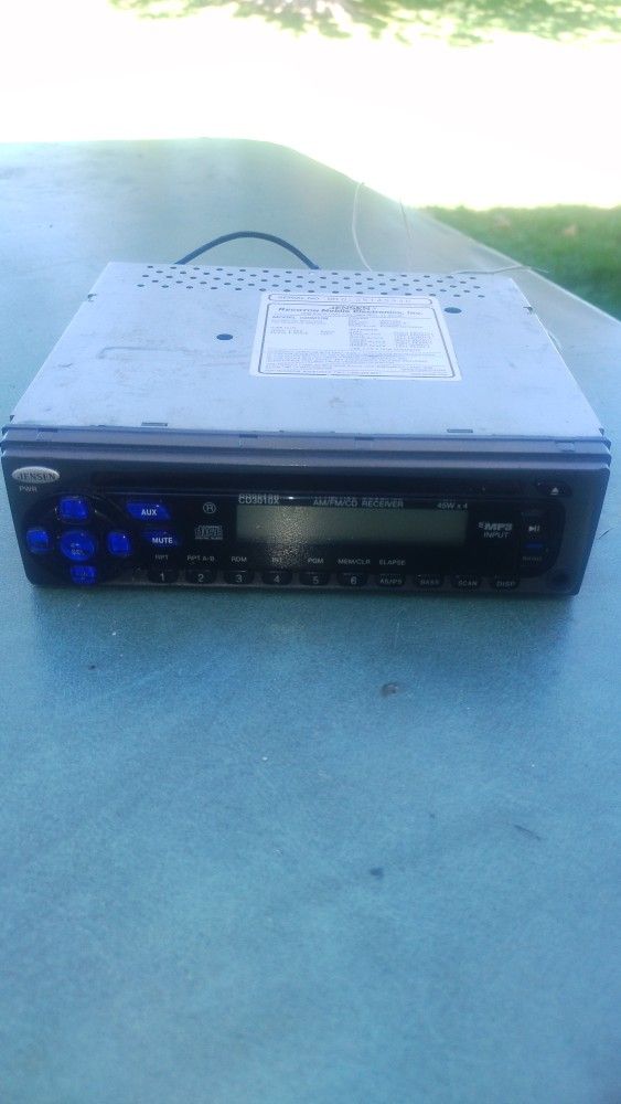 Jensen Car Stereo!