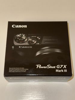 Canon PowerShot G7X Mark III