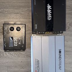 Amplificadores + Ecualizador PowerBass 🔊 Car Audio