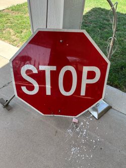 Stop sign