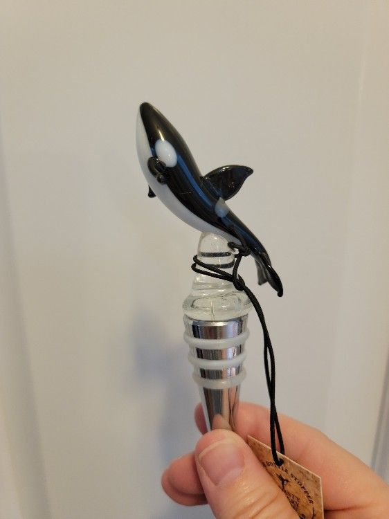 Orca Wine Bottle Stopper