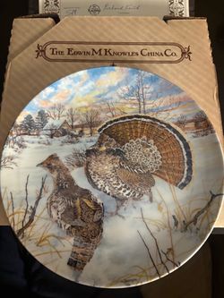 Edwin M. Knowles China Co. Collector Plate
