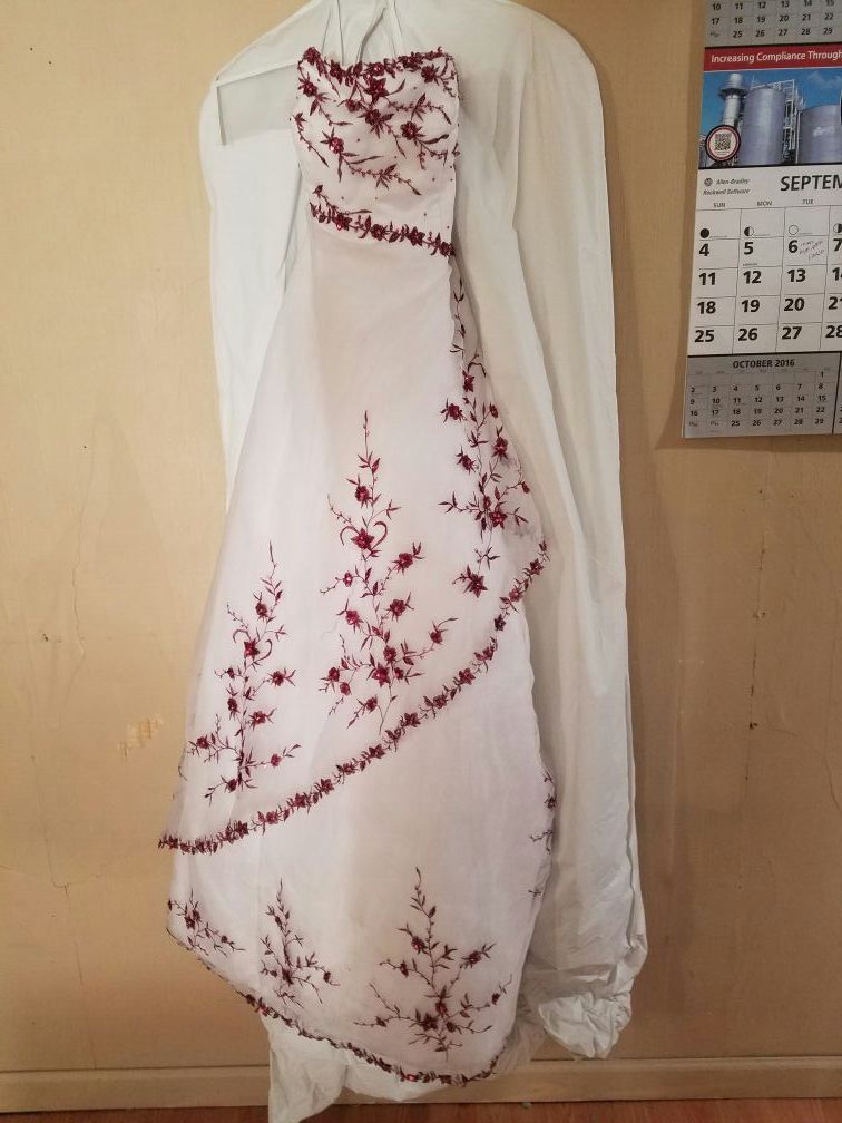 Wedding dress size 14