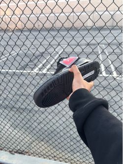 Black cats Jordan 3s